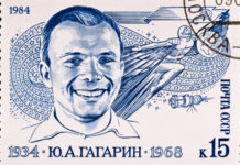 Il volo di Gagarin 1476 0 L astrofilatelia il volo di Gagarin_ok